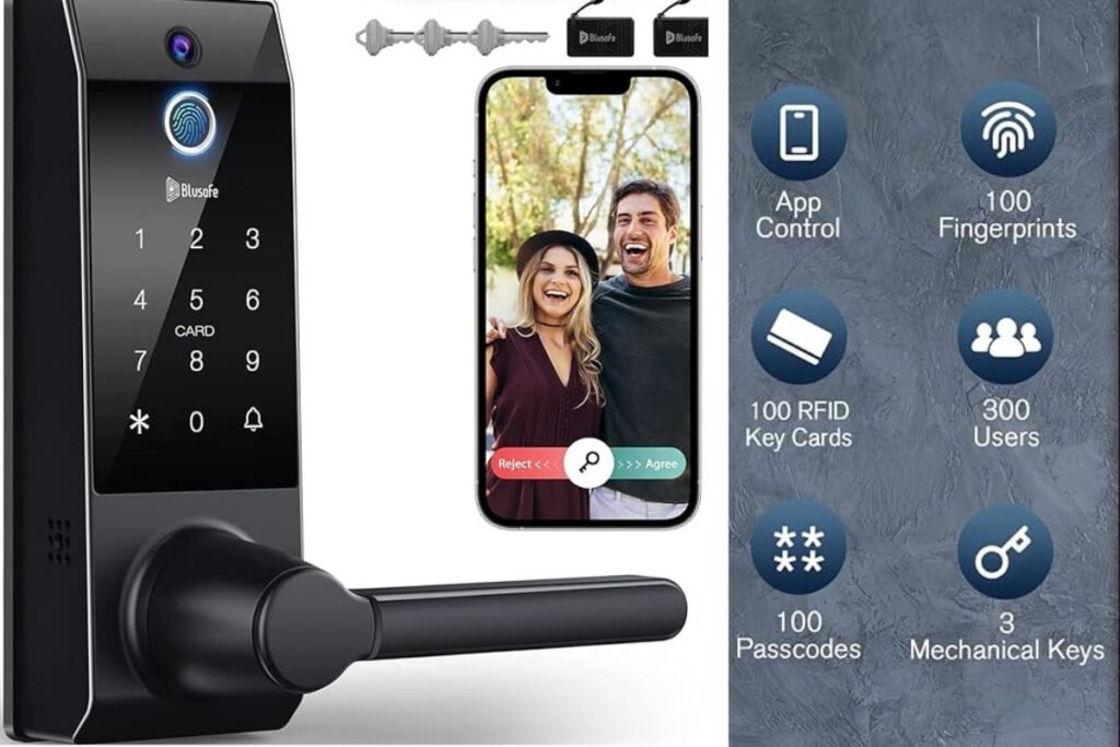 Smart Lock Ring Doorbell