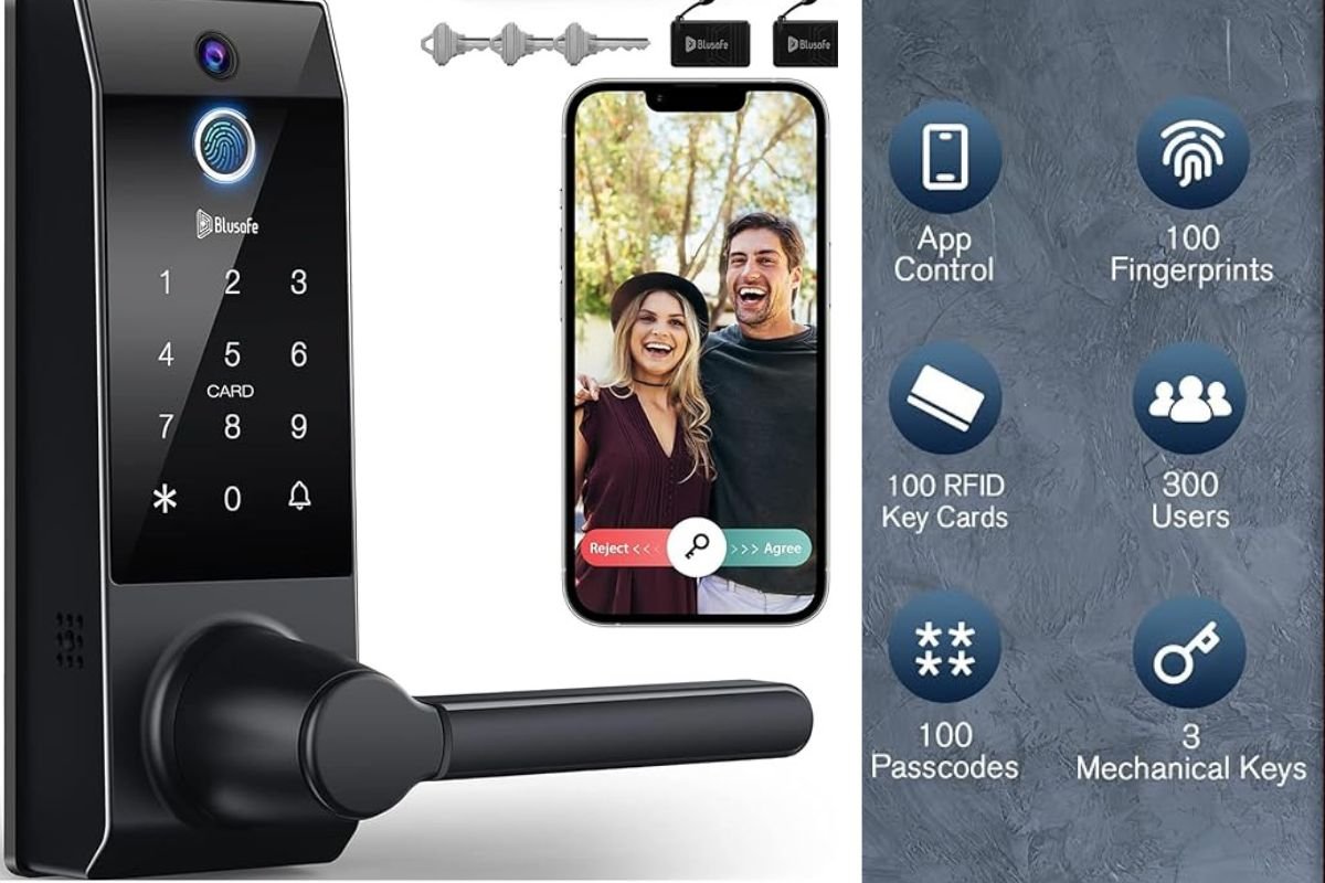 Smart Lock Ring Doorbell